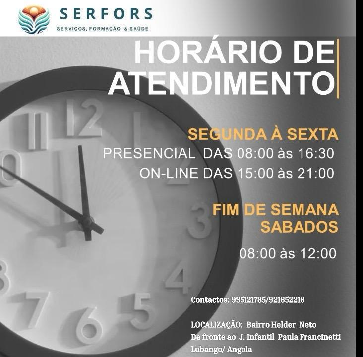 Serfors horário de atendimento